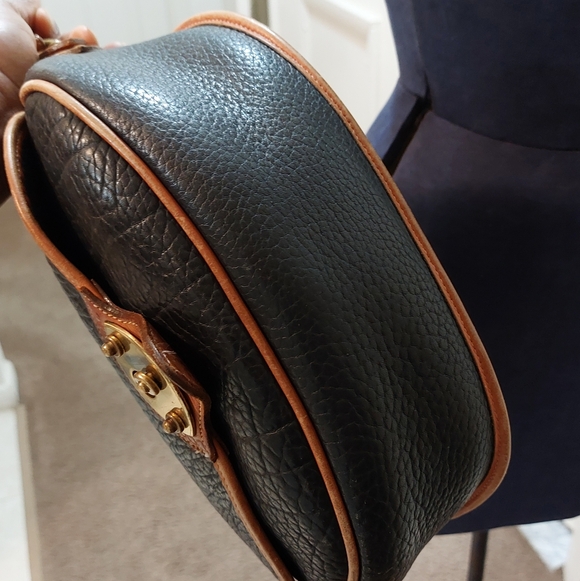 Dooney & Bourke Black and Tan Crossbody Bag - Picture 9 of 13